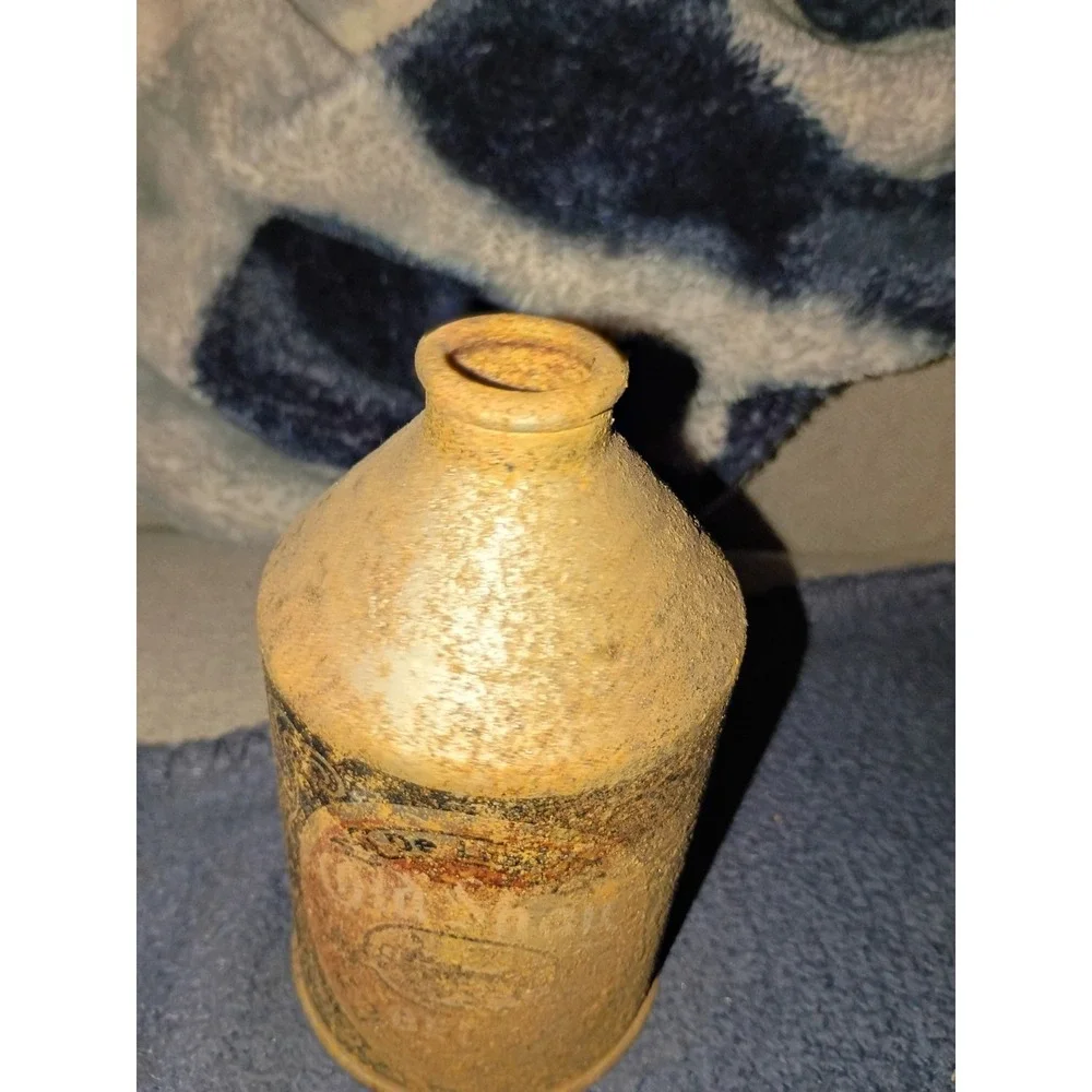 De Luxe‎ Old Shay Cone Top Rustic Beer Can Vtg 50s Empty PA